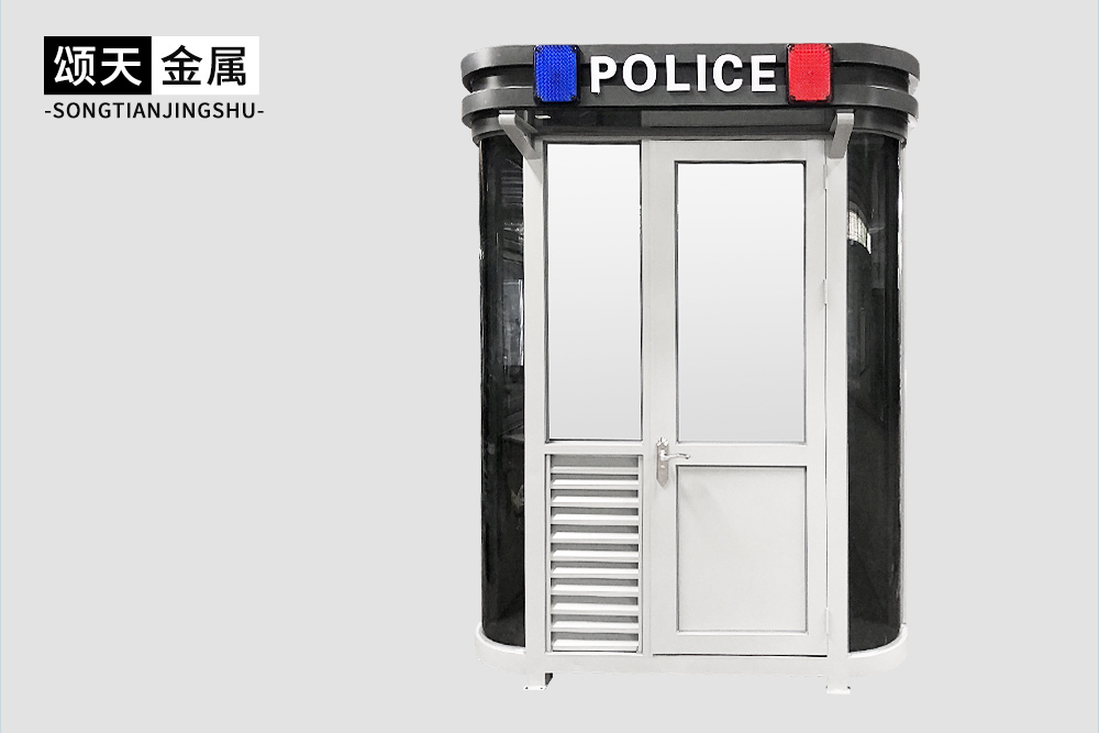 弧形警务亭厂家产品图